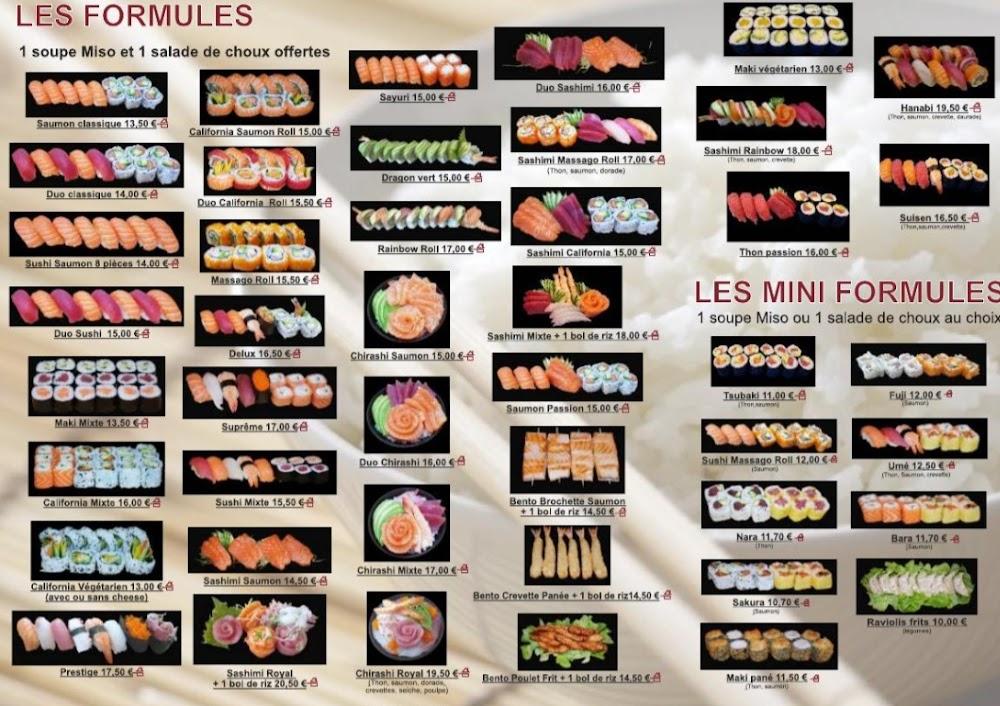 Hanami Sushi bar - Menu Image 2