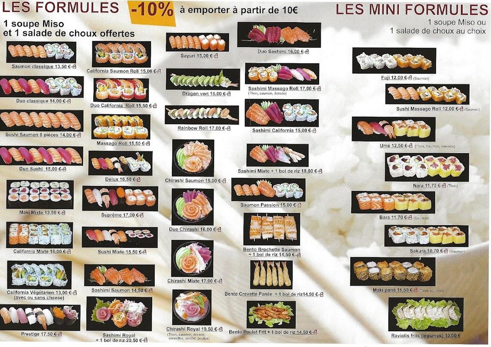 Hanami Sushi bar - Menu Image 4